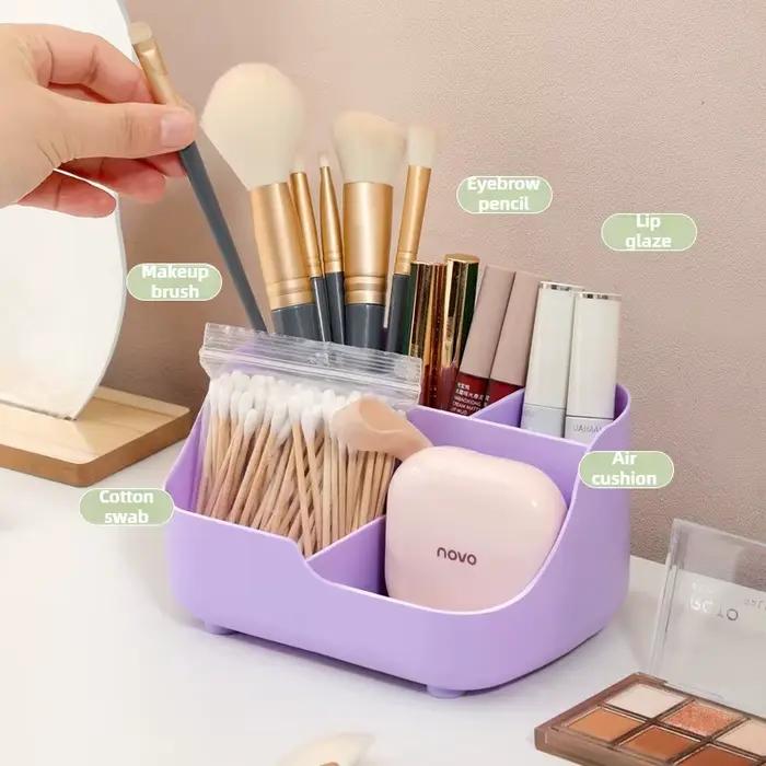 Boite de rangement multi-compartiments organisatrice de bureau multifonctionnelle grande capacité pour fournitures de bureau rangement des cosmétiques occasions speciales