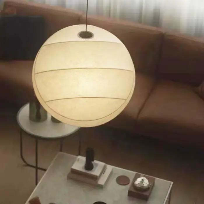 Lampe en papier Noguchi Isamu pour chambre à coucher et restaurant