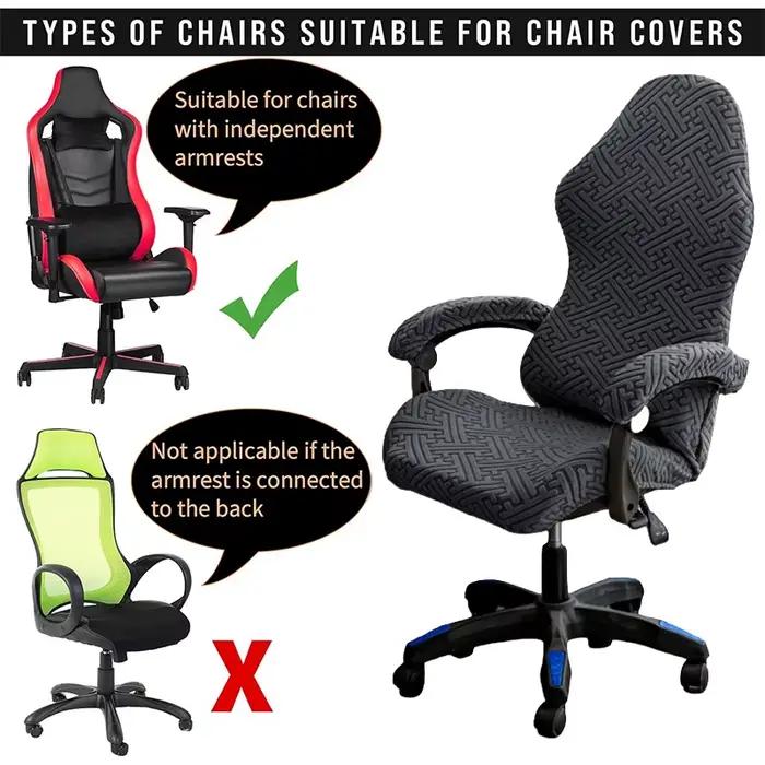 Housse de chaise de jeu pour ordinateur