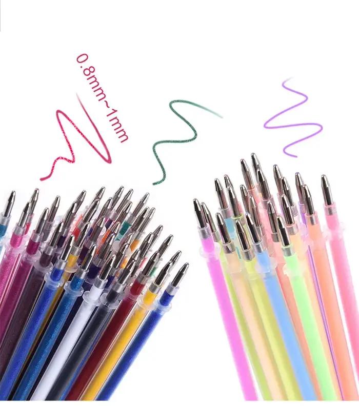 Recharges de marqueurs 24 couleurs pour bureau et école