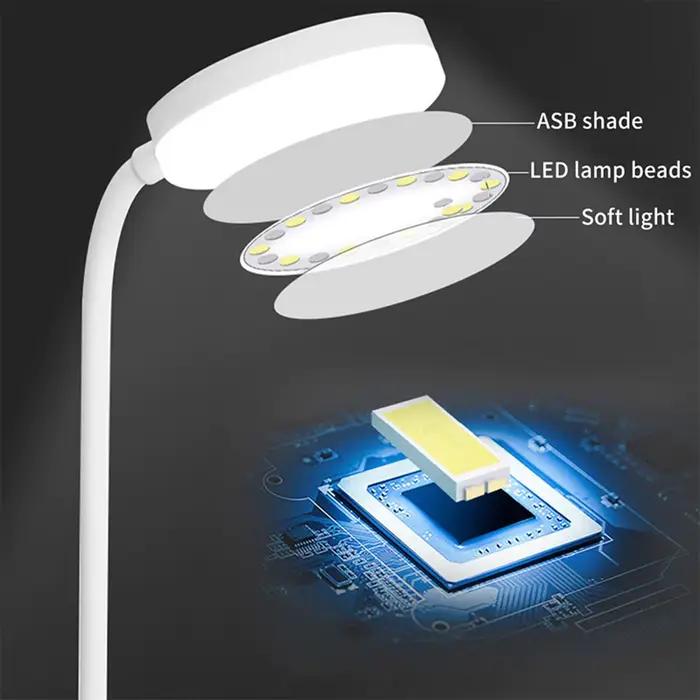 Lampe de bureau LED à 3 niveaux