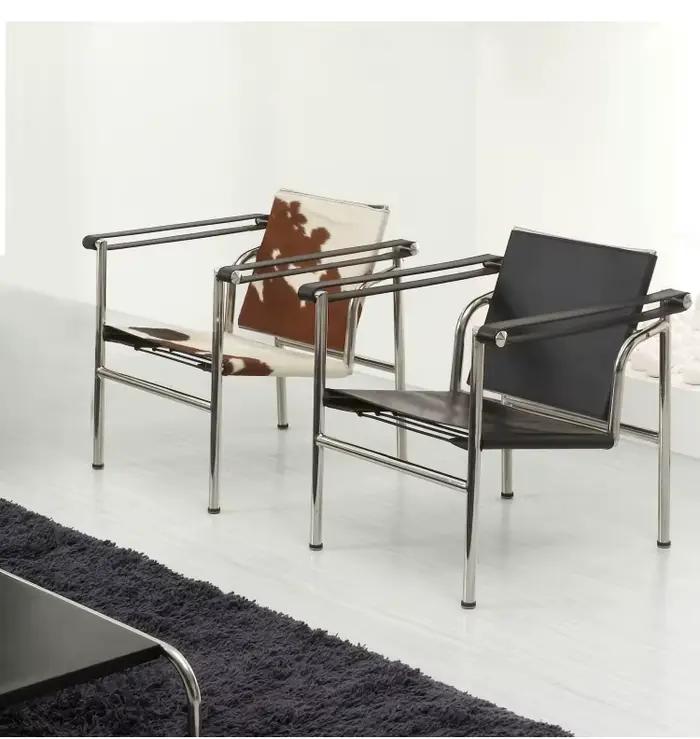 Chaise de fauteuil de style Kevin en cuir PU
