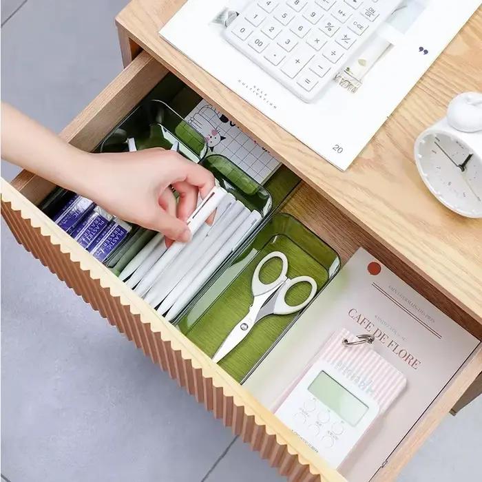 Boîte de Rangement Transparente en Plastique
