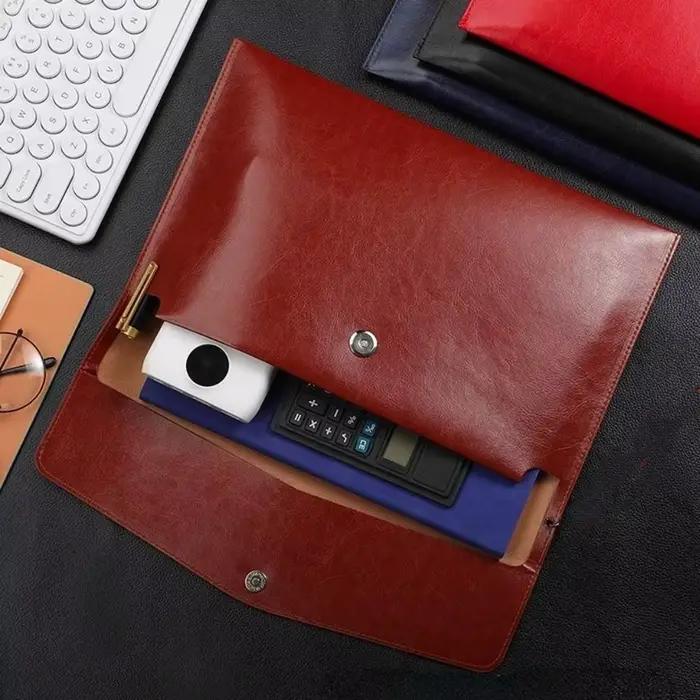 Porte-documents en feutre A4 pour reçus