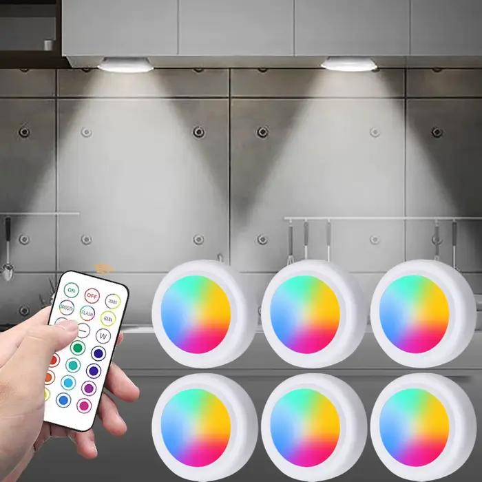 Lumières LED sous-meuble couleur rvb