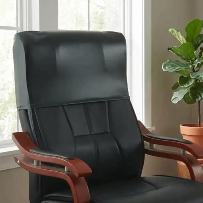 Housse de dossier de chaise imperméable en cuir haute élasticité