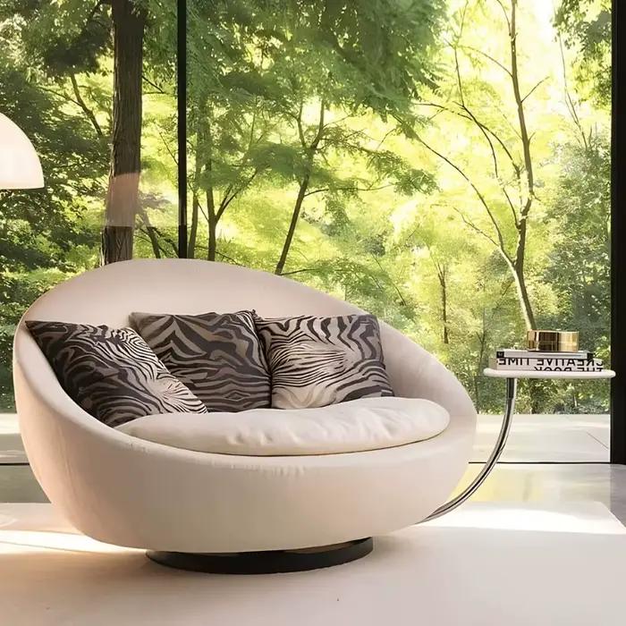 Fauteuil pivotant d'appoint