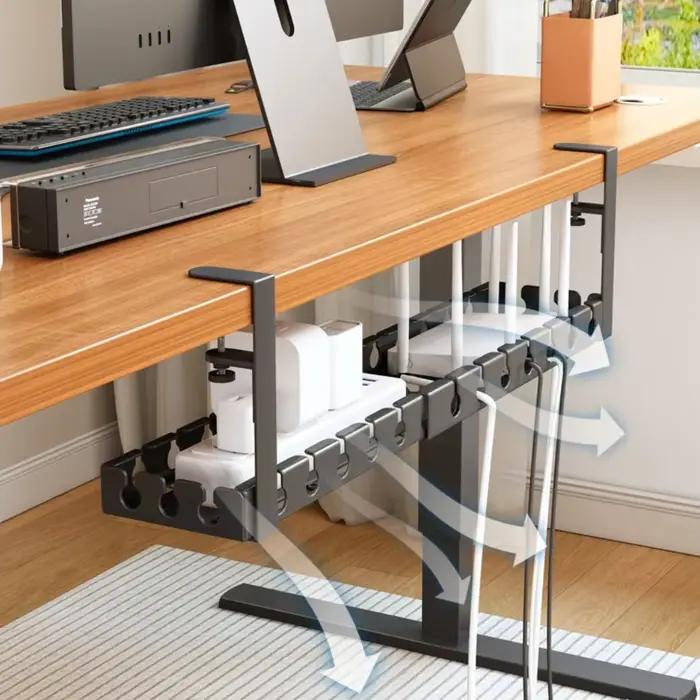 Organisateur de câbles de bureau