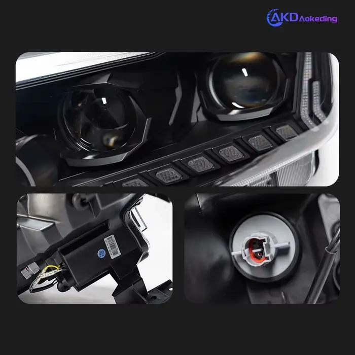 Feux de sauna pour Ford Ranger, feux de jour DRL, ampoule LED Bi SG, phares antibrouillard, accessoire de voiture, lampe frontale habillée, 2016-2020