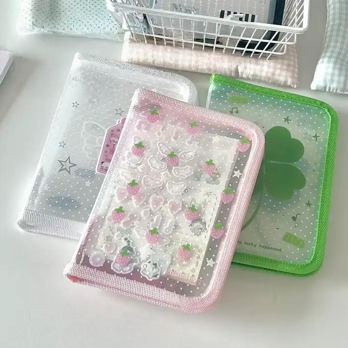 Porte-documents de rangement de papeterie mignon format A6