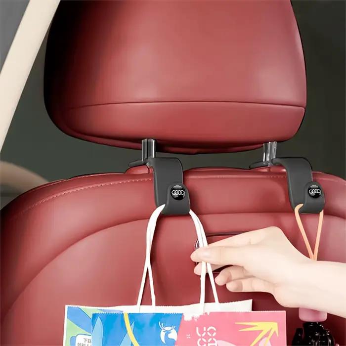 Crochet de rangement pour sacs à main et vêtements, accessoires de voiture, pour Audi A1 A3 8P 8V A4 A5 A6 A7 A8 Q3 Q5 Q7 Q8 Sline TT S3 S4 S5, 2/4 pièces