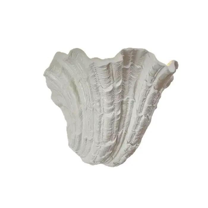 Lampes murales françaises luxueux Baroque Art coquille appliques murales salon chambre Table de chevet étude Restaurant café décor à la maison éclairage