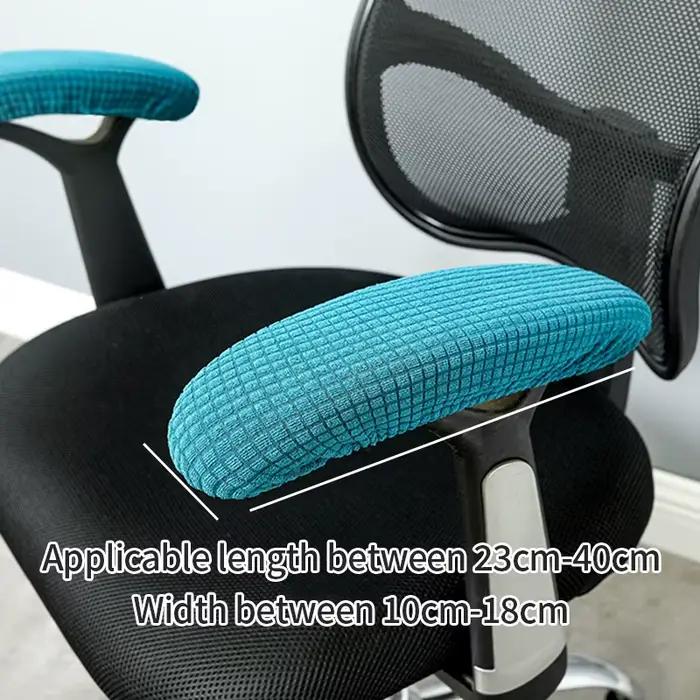 Juste élastique lavable pour accoudoir de chaise de bureau