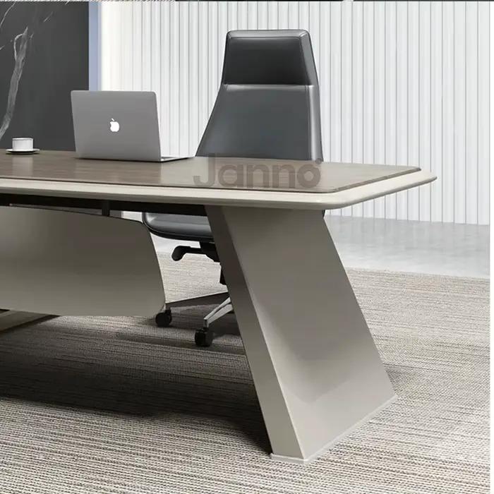 Table de meubles de luxe haut de gamme, bureau de gestion Ceo