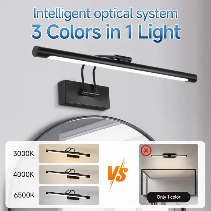 Lampe murale LED miroir