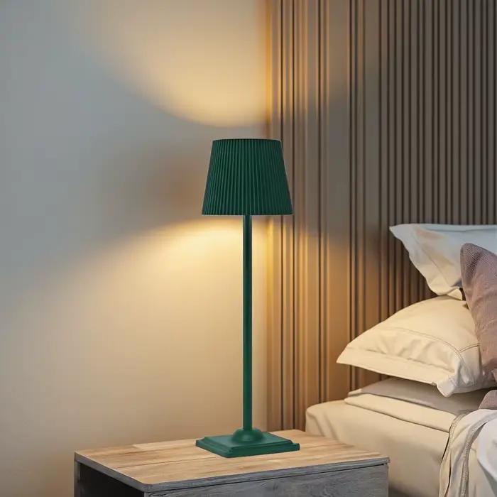 Lampe de Table sans fil LED Rechargeable, lampe de lecture tactile à gradation continue, lampe de chevet, de bureau, d'hôtel, de Bar, de chambre à coucher, décoration