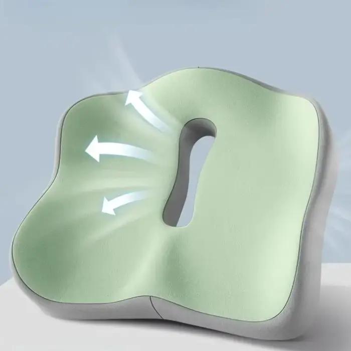 Coussin de siège de bureau ergonomique à 3 zones