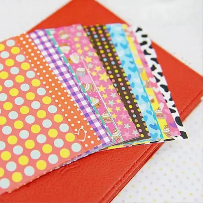 20 pcs/lot bricolage scrapbook papier photo autocollant albums photos décoratives cadre autocollants pour Instax mini film décor à la maison