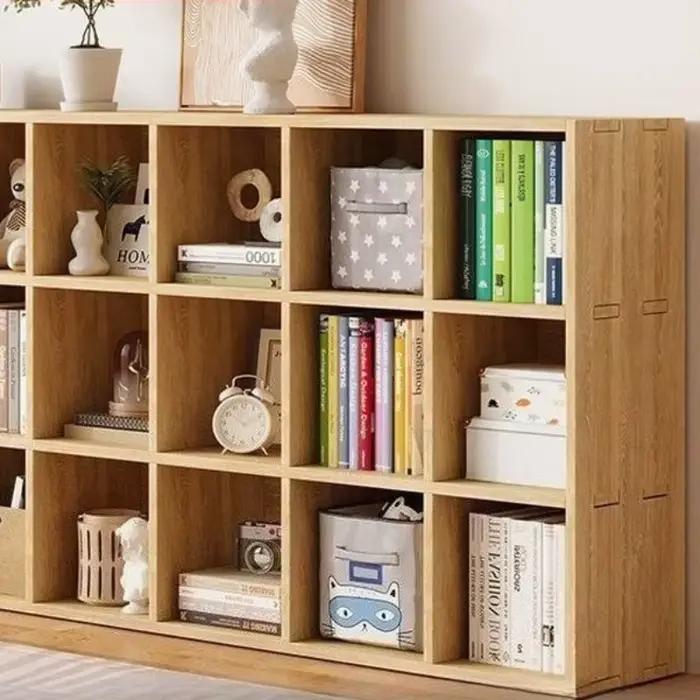 Supports de rangement sur pied en bois massif