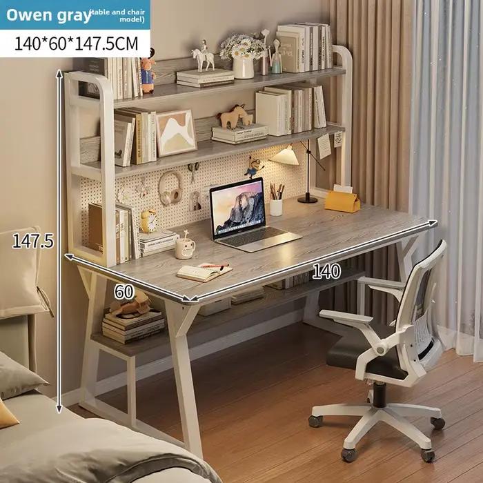 Bureau d'ordinateur multifonctionnel pour chambre à coucher