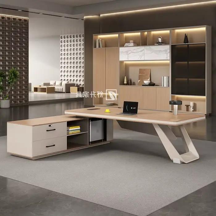 Bureau de style nordique élégant et moderne pour bureau ou salon occasions spéciales