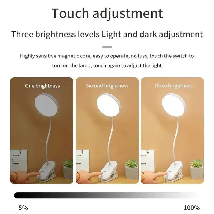 Lampe de Table Led Rechargeable par USB