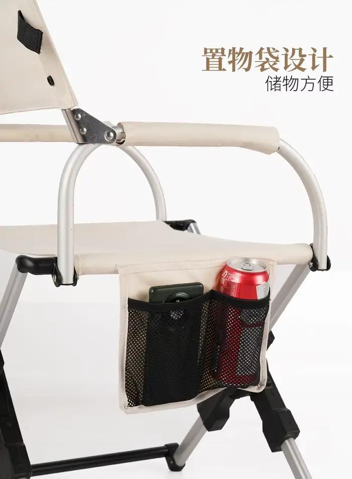 Chaise de directeur pliante portable pour dortoir