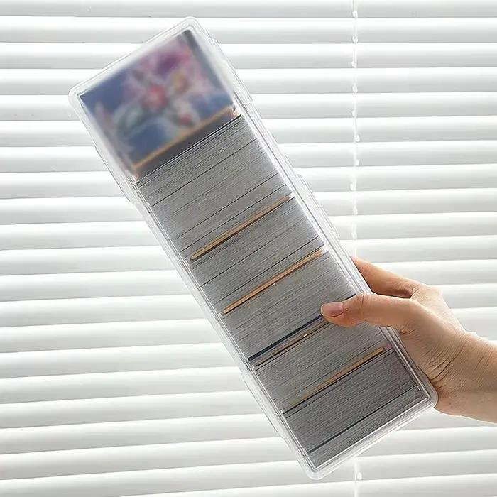 Boîte de rangement de cartes avec couvercle