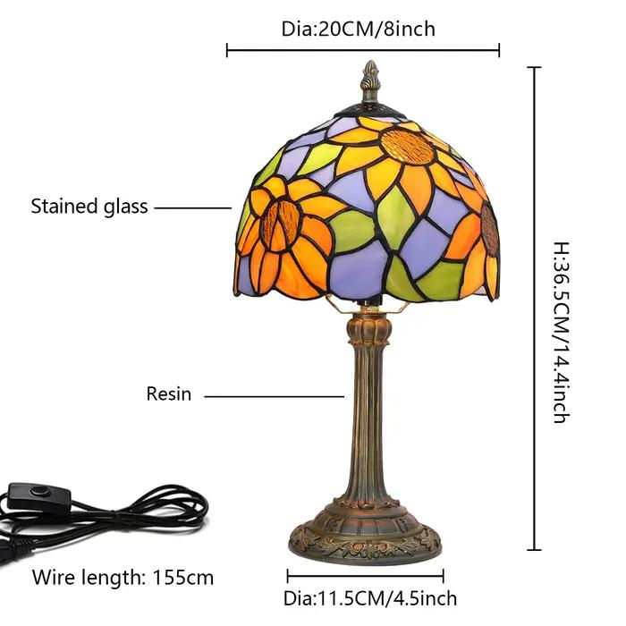Petite lampe de table style Tiffany