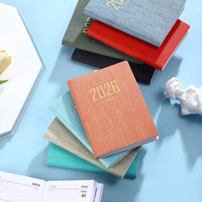 Agenda Portable A7 2026 de poche avec calendrier