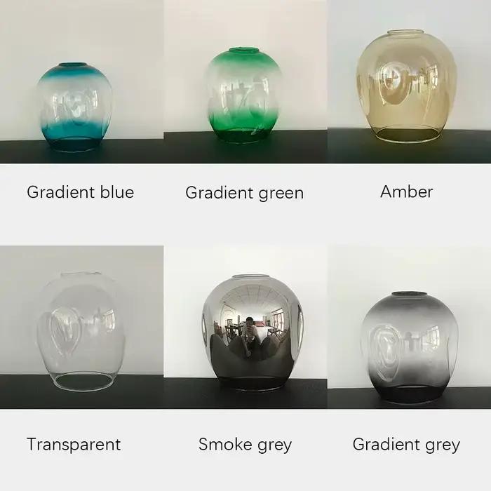 Lustre en verre Ludeviation moderne pour LOFT