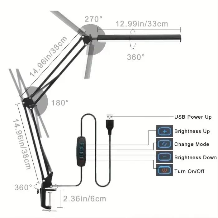 Lampe de bureau Led Ultra lumineuse