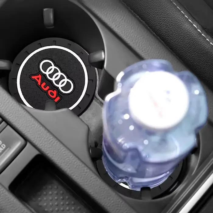 Pour Audi A1 A3 A4 A5 A6 B5 B6 B7 B8 C5 C6 C7 A7 A8 Q3 Q5 Q7 TT 8V : Accessoires antidérapants pour porte-gobelet et porte-bouteille de voiture