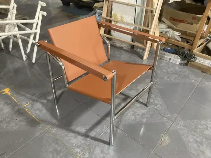 Chaise de fauteuil de style Kevin en cuir PU