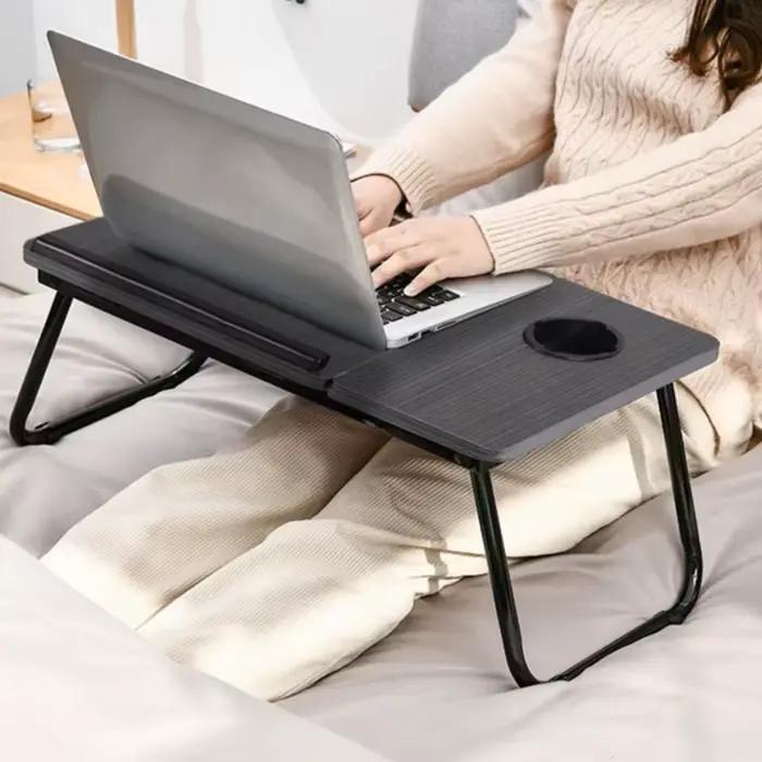 Bureau d'ordinateur portable inclinable réglable