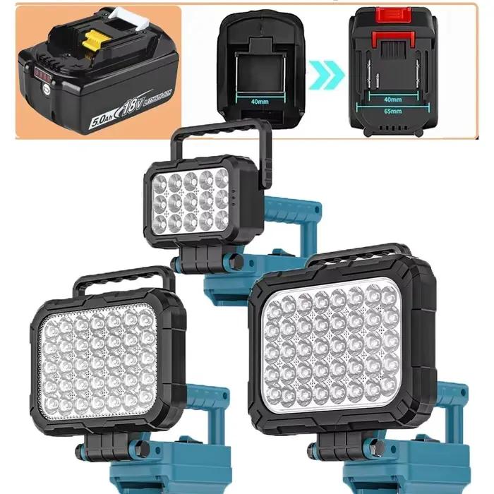 Lampe de travail LED lanterne pour Makita 18V Li-ion batterie