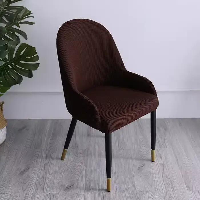 Grande housse de chaise incurvée