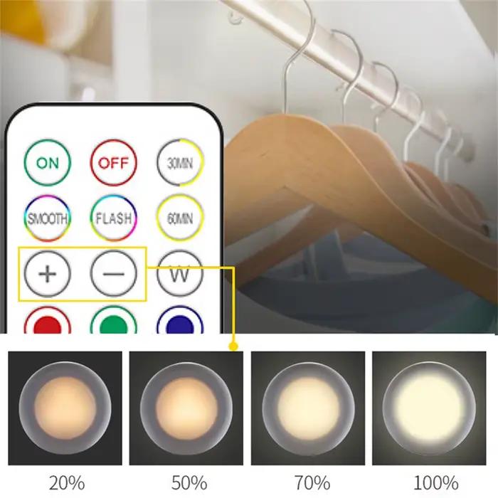 Lumières LED sous-meuble couleur rvb