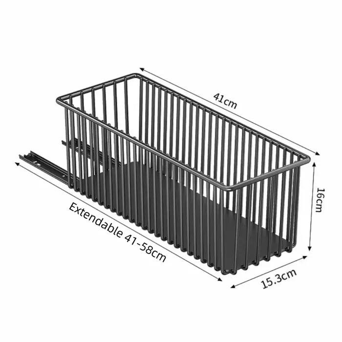 Panier de rangement en acier au carbone grande capacité