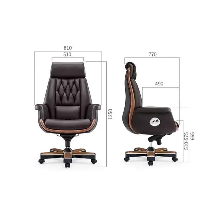 Coussin Design Chaise De Bureau moderne Gaming exécutif Support arrière