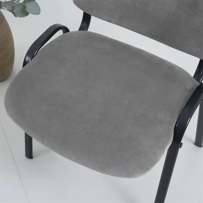 Housse de chaise en velours extensible 1/2/4 pièces
