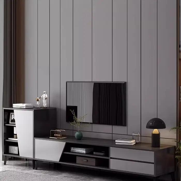 Meuble de Rangement TV Noir Premium