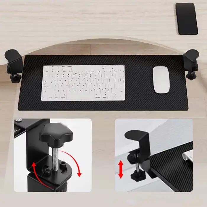 Étagère marketpour clavier MELKeyboard sous le bureau