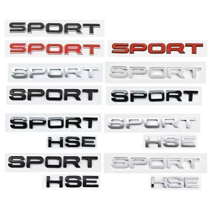 Autocollants, emblèmes et badges pour capot de Range Rover, accessoires pour Land Rover Discovery, Defender, Sport, Evoque, HSE