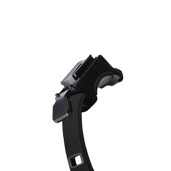 Support de phare de vélo de route vtt Ad, support J ABS noir Clip de lumière de vélo accessoires de vélo de cyclisme