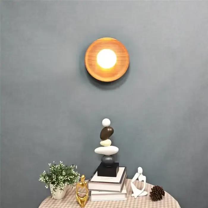 Applique Murale en Bois Naturel