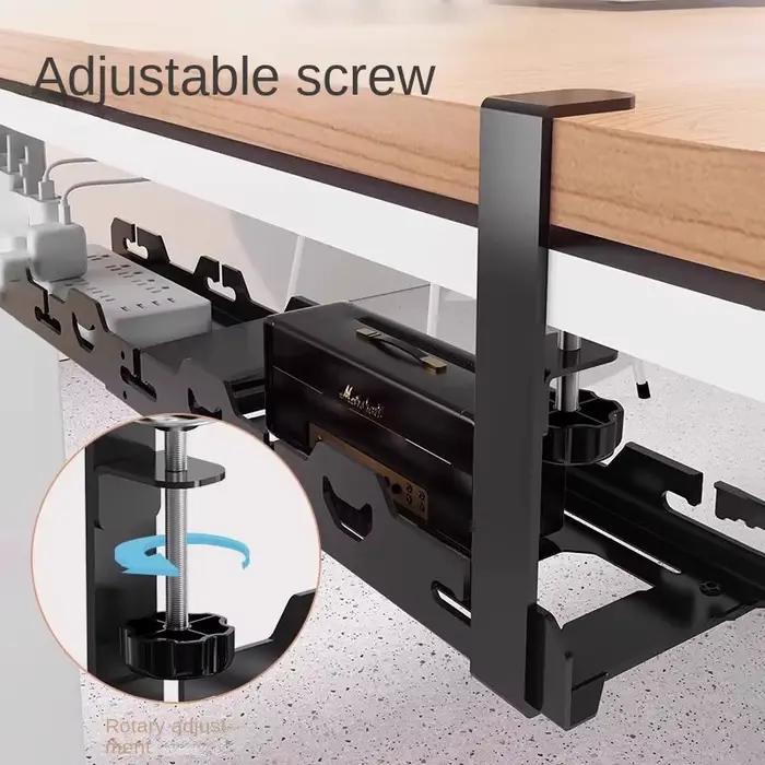 Organisateur extensible sous le bureau