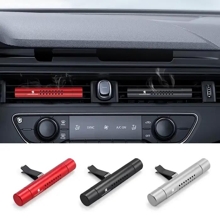 Clip de parfum de sortie d'air de voiture, diffuseur de parfums, accessoires pour Peugeot 206 307 308 3008 207 208 407 408 508 2008 5008 301 106