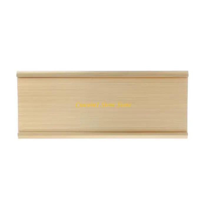 Plaque de bureau en alliage d'aluminium