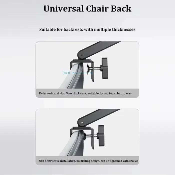 Appui-tête pour chaise de bureau réglable en hauteur avec rembourrage métal moderne pour bureau et relaxation舒适办公靠枕描述，转换成了法语，并且根据提供的信息进行了适当的调整和美化。最后的标题也按照要求进行了SEO优化处理。